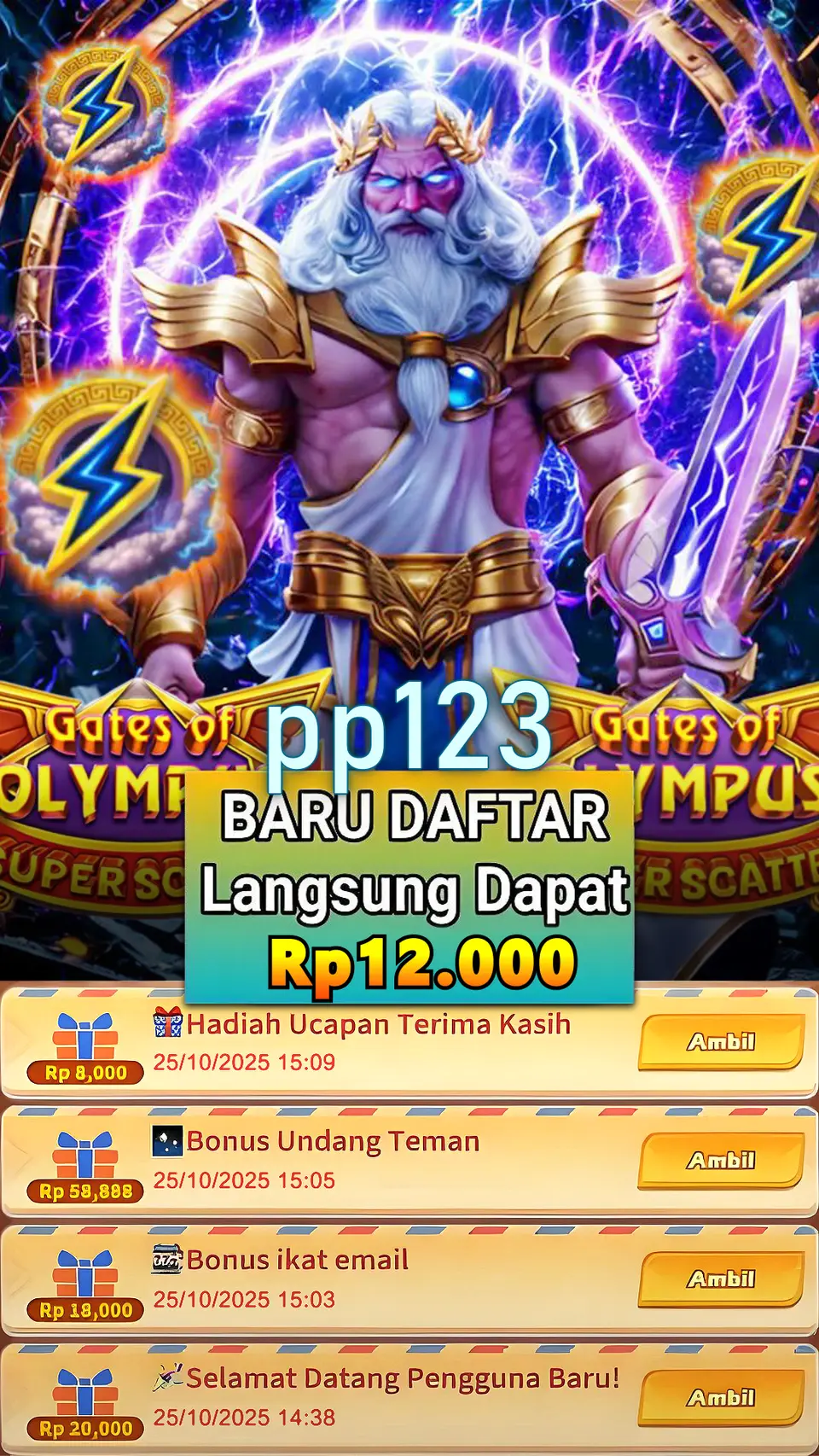pp123 Tangkapan Layar Resmi APK